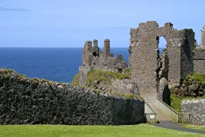 Europe, Ireland, Northern Ireland, Bushmills. Dunluce Castle