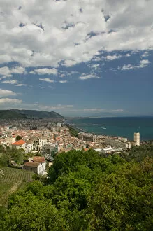 Images Dated 7th May 2005: Europe, Italy, Campania (Amalfi Coast), SALERNO: Town View
