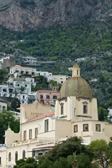 Images Dated 5th May 2005: Europe, Italy, Campania (Amalfi Coast) POSITANO: Santa Maria Assunta Church