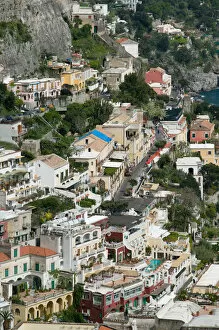 Images Dated 5th May 2005: Europe, Italy, Campania (Amalfi Coast) POSITANO: Town View / Daytime