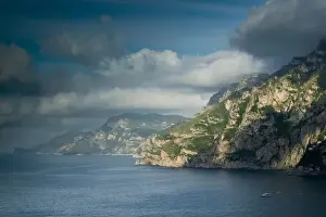 Images Dated 8th May 2005: Europe, Italy, Campania (Amalfi Coast) Positano: Morning View of the Amalfi Coast