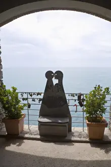 Hallway Prints: Europe, Italy, Cinque Terre, Via dell Amore the walk of lovers