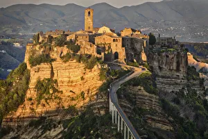 Images Dated 15th February 2019: Europe, Italy, Civita di Bagnoregio