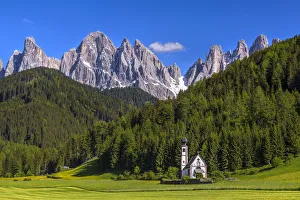 Val Di Funes Prints: Europe, Italy, Dolomites, Val di Funes