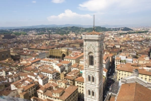Images Dated 25th July 2015: Europe, Italy, Florence. View from Duomo cupola