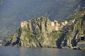 Images Dated 27th June 2007: Europe, Italy, Liguria region, Cinque Terre, Corniglia. UNESCO World Heritage Site