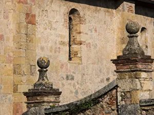Europe; Italy; Tuscany; San Giovanni D Asso; Stairway in The small Tuscan town of