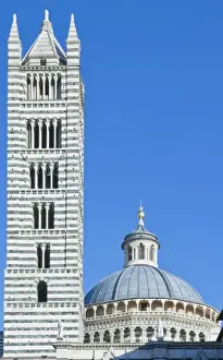 Siena Prints: Europe, Italy, Tuscany, Siena, Siena Cathdral (Duomo di Siena) Detail