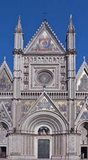 Umbria Prints: Europe, Italy, Umbria, Orvieto, Orvieto Cathedral (Duomo)
