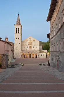 Catholic Prints: Europe, Italy, Umbria, Spoleto, Duomo of Santa Maria Assunta