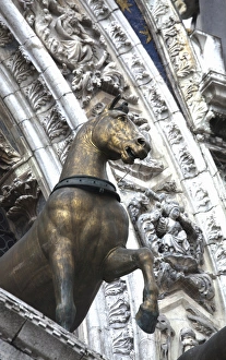 Duomo Prints: Europe; Italy; Venice; Horse Staue on San Marco HDR