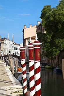 Nautical Prints: Europe; Italy; Venice; Venice Views Along Back Canal