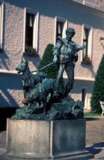 Images Dated 2nd February 2006: Europe, Konopiste Castle, Czech Republic, statue