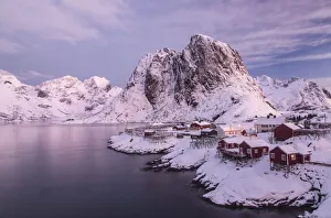 Images Dated 16th February 2016: Europe, Lofoten Islands, Moskenesoya, Sakrisoy, Norway