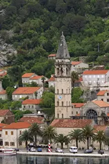 Images Dated 4th May 2007: Europe, Montenegro, Perast. Medieval seaside town of Perast located in the Bay of Kotor