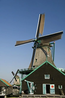 Europe, The Netherlands (aka Holland), Zaandam. Zaanse Schans, historic open air