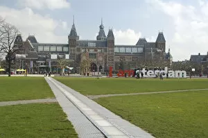 Images Dated 8th April 2008: Europe, The Netherlands (aka Holland), Amsterdam. Rijksmuseum, home to the world s