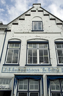 Images Dated 8th April 2008: Europe, The Netherlands (aka Holland), Delft. Royal Delft Factory since 1653. building