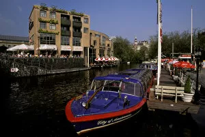 Images Dated 1st December 2005: Europe, Netherlands, Amsterdam. Boat dock