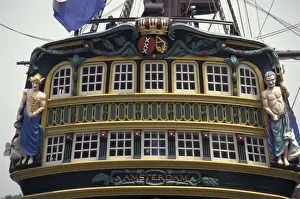 Europe, Netherlands, Amsterdam Replica of the Indiaman The Amsterdam