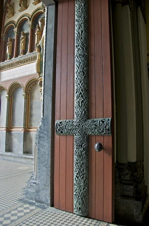 Images Dated 6th April 2008: Europe, Netherlands, Limburg, Mstricht, Basilica of Saint Servatius, The Bergportaal