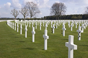 Images Dated 6th April 2008: Europe, Netherlands, Limburg, Mstricht, Netherlands American Cemetery at Margraten
