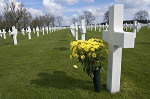 Europe, Netherlands, Limburg, Mstricht, Netherlands American Cemetery at Margraten