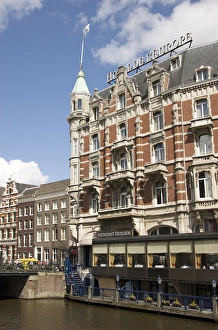 Images Dated 14th April 2008: Europe, Netherlands, South Holland, Amsterdam, Hotel de L Europe