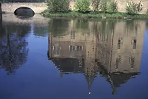 Images Dated 25th February 2004: Europe, Netherlands, Vorden Vorden Castle reflection