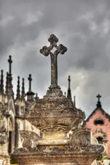 Europe; Portugal; Averio; Graveyard scenes from the town of Averio