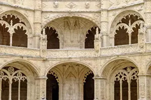 Images Dated 23rd June 2015: Europe, Portugal, Belem. Granada Monasterio De San Jeronimo. A UNESCO World Heritage Site