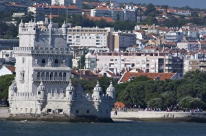 Images Dated 3rd June 2010: Europe, Portugal, Lisbon (aka Lisboa). Belem Tower (aka Torre de Belem), 16th century