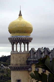 Images Dated 25th March 2007: Europe, Portugal, Sintra. The Pena National Palace, a UNESCO World Heritage Site
