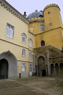 Images Dated 25th March 2007: Europe, Portugal, Sintra. The Pena National Palace, a UNESCO World Heritage Site