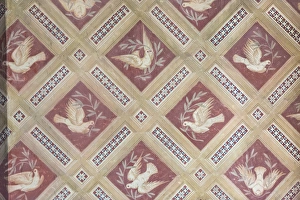 Images Dated 8th July 2013: Europe, Portugal, Sintra, Sintra National Palace, Palatine Chapel wall mural
