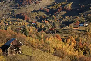 Romania Prints: Europe, Romania, Transylvania, Carpathian Mountains, Magura, Piatra Craiului National Park