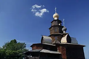 Images Dated 21st May 2012: Europe, Russia, Suzdal. Transfiguration Church at the Musem of Wooden Architecture