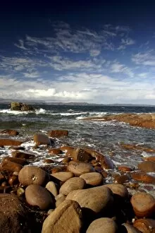 Images Dated 14th September 2005: Europe, Scotland, Applecross Peninsula, rocky coast