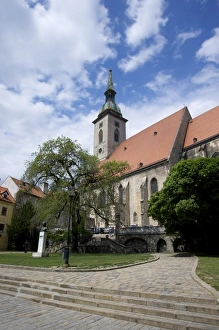 Slovakia Prints: Europe, Slovakia, Bratislava, St. Martins Cathedral