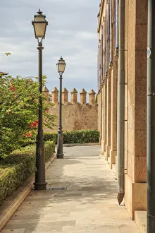 Images Dated 20th October 2015: Europe, Spain, Balearic Islands, Mallorca, Palma de Mallorca, street scenes, lamp
