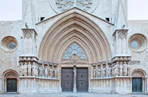 Images Dated 20th May 2012: Europe, Spain, Catalonia, Tarragona, Tarragona Cathedral