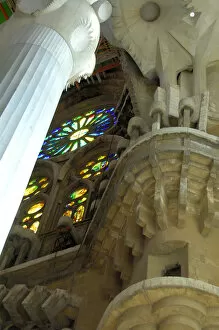 Images Dated 27th June 2007: Europe, Spain, Catalunya, Barcelona. Sagrada Familia, architecture by Antoni Gaudi