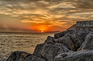 Iberian Prints: Europe Spain La Herradura Sunset 2