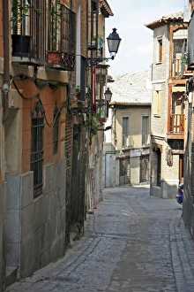 Images Dated 1st April 2007: Europe, Spain, Toledo. Street of Toledo