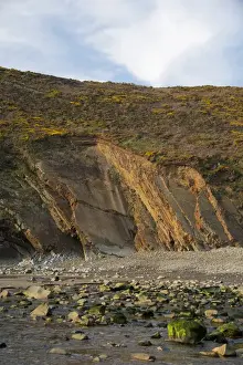 Images Dated 8th April 2015: Europe, United Kingdom, Wales. Newgale Beach in Pembrokeshire