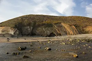 Surf Prints: Europe, United Kingdom, Wales. Newgale Beach in Pembrokeshire
