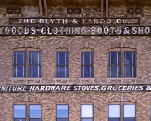 Images Dated 14th May 2010: EVANSTON, WYOMING, USA. Historic Blythe & Fargo Building. Built c. 1887