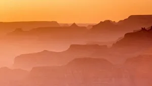 Wide Prints: Evening light over the Grand Canyon, Grand Canyon National Park, Arizona, USA