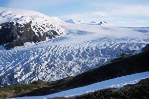 Exit Glacier in Kenai Fjords National Park, Alaska