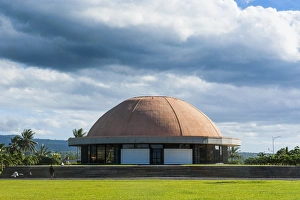 Fale Fono, the parliament house of Apia, Upolo, Samoa, South Pacific
